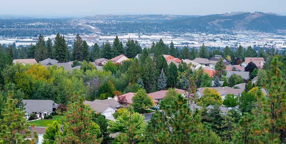 panoramic view of houses