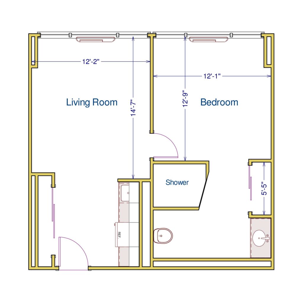 Assisted Living Floorplan