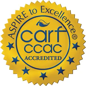 CARF-CCAC Accredited Seal